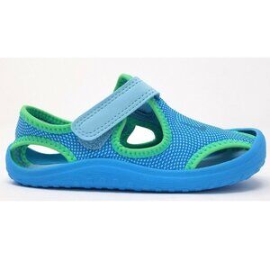 Kids Blue and Green Sandals
